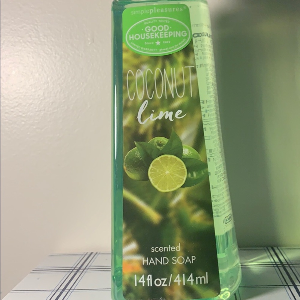 Coconut Lime Scented Hand Soap